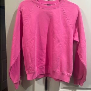 GAP Hot Pink Pullover Sweatshirt oversized